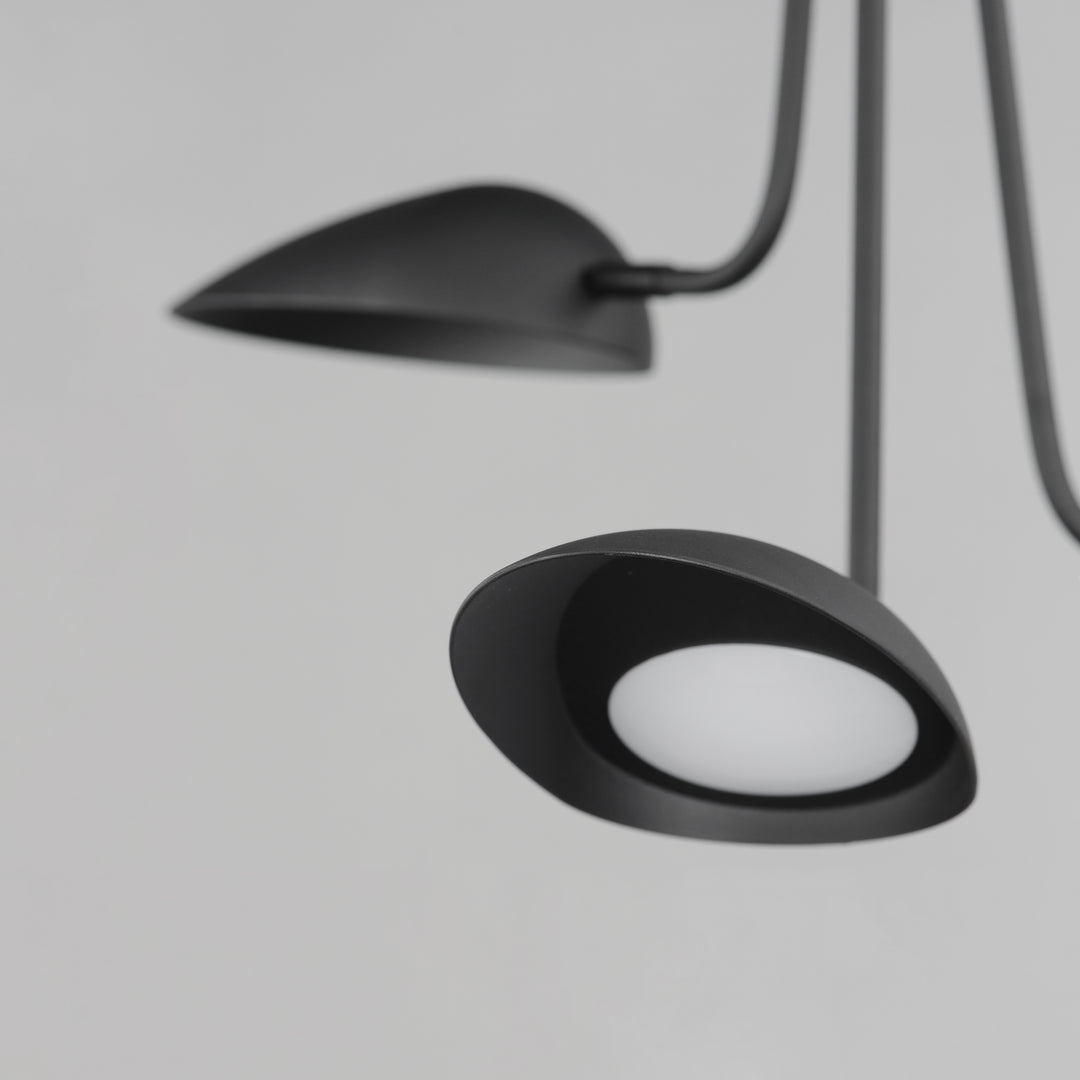 Marsh 3-Light LED Pendant by ET2 Lighting, styled view 3