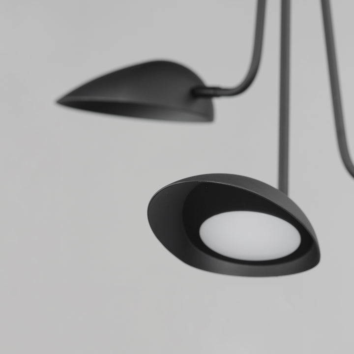 Marsh 3-Light LED Pendant by ET2 Lighting, styled view 3
