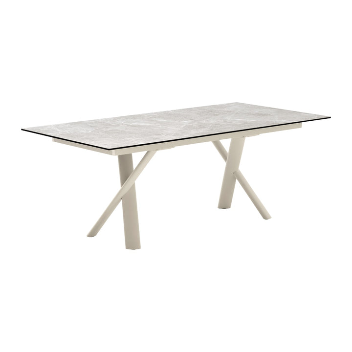 Master Extendable Dining Table by Connubia, white background