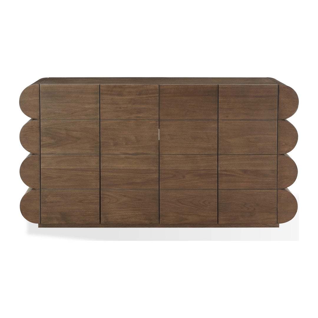 Mataranka Four Door Sideboard by Modus in Bistre — product view on a white background