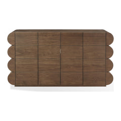 Mataranka Four Door Sideboard by Modus in Bistre — product view on a white background