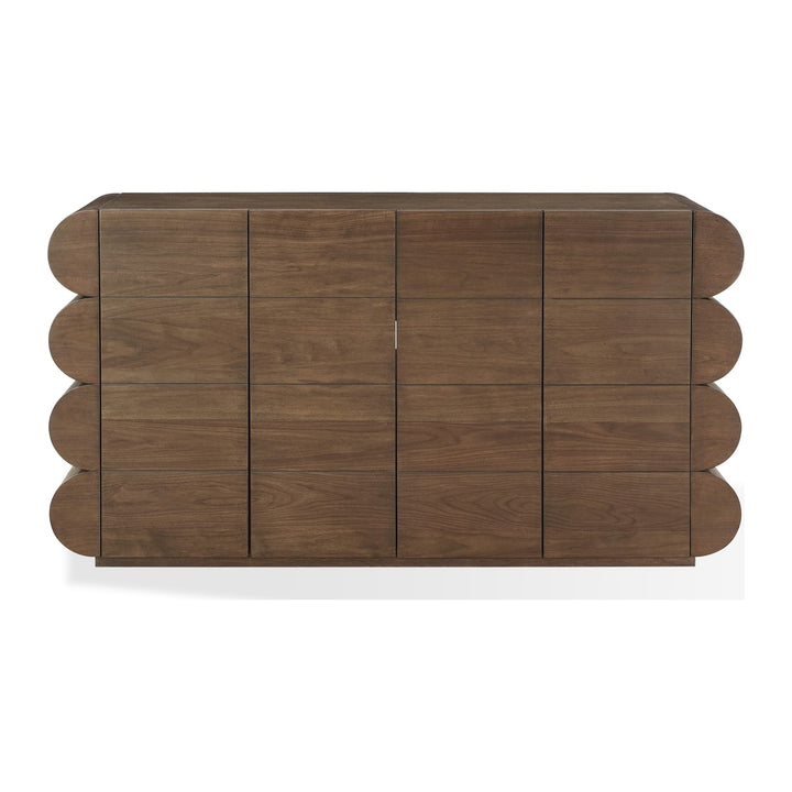 Mataranka Four Door Sideboard by Modus in Bistre — product view on a white background