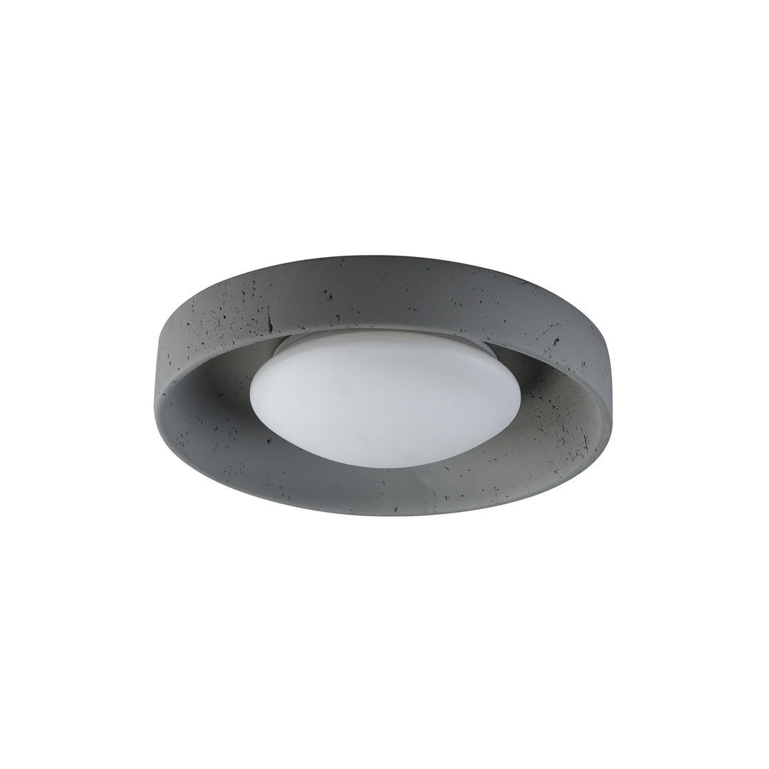 Matera 13" LED Flush Mount - 5CCT by ET2 Lighting in Gray finish