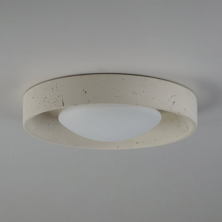 Matera 13" LED Flush Mount - 5CCT by ET2 Lighting, styled view 1