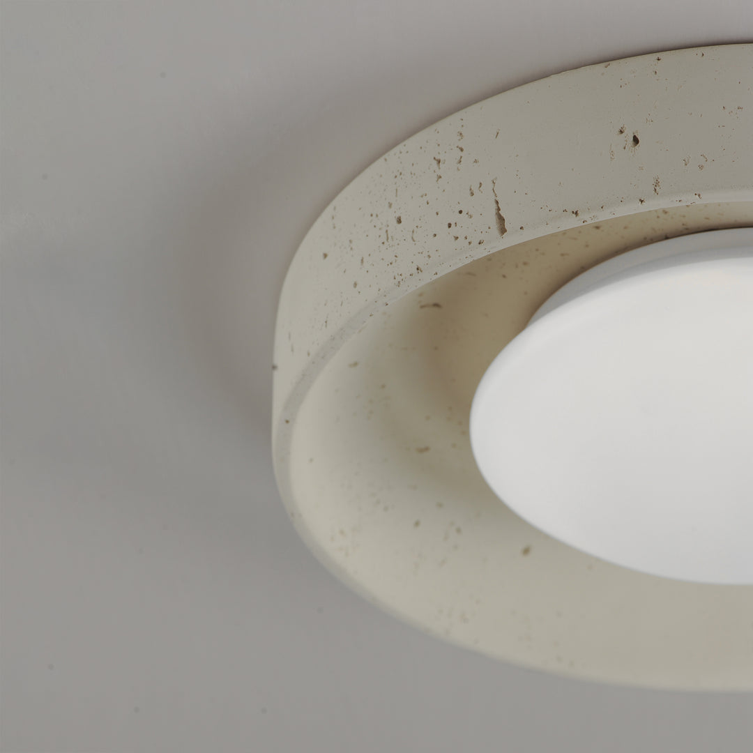 Matera 13" LED Flush Mount - 5CCT by ET2 Lighting, styled view 3