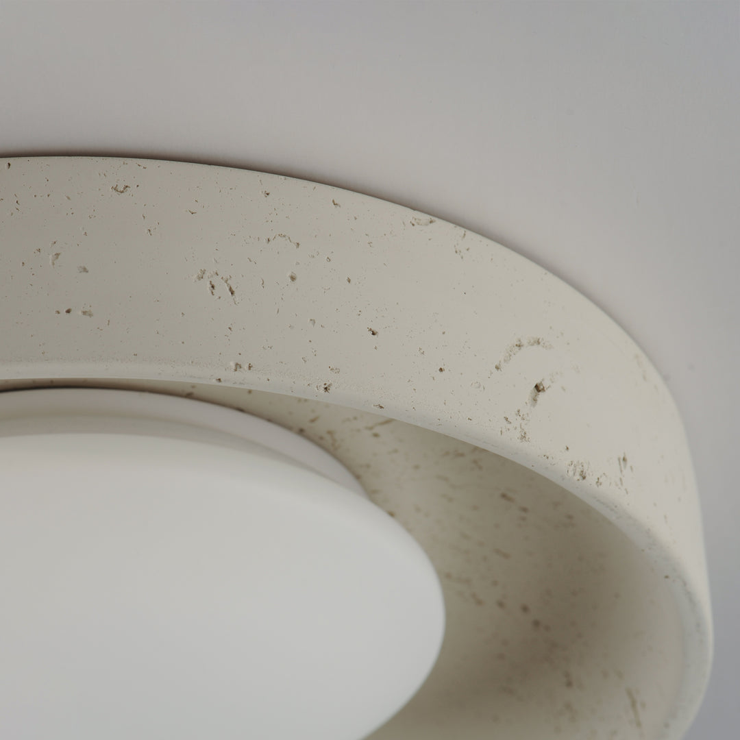 Matera 13" LED Flush Mount - 5CCT by ET2 Lighting, styled view 4
