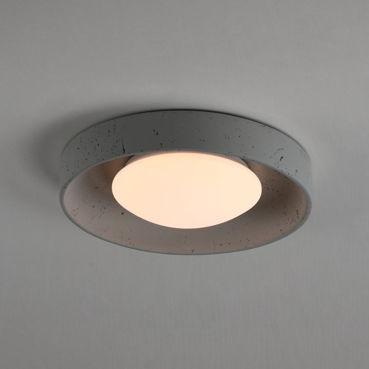 Matera 13" LED Flush Mount - 5CCT by ET2 Lighting, styled view 5