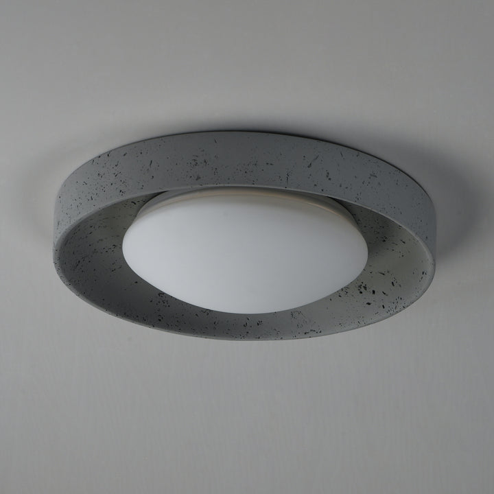 Matera 18" LED Flush Mount - 5CCT by ET2 Lighting, styled view 5