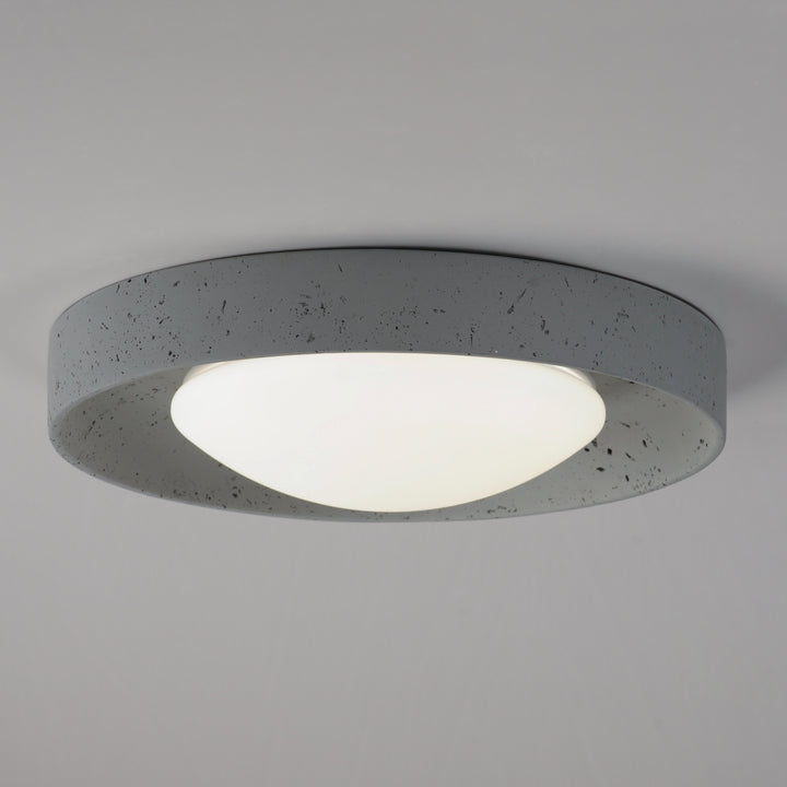 Matera 18" LED Flush Mount - 5CCT by ET2 Lighting, styled view 6