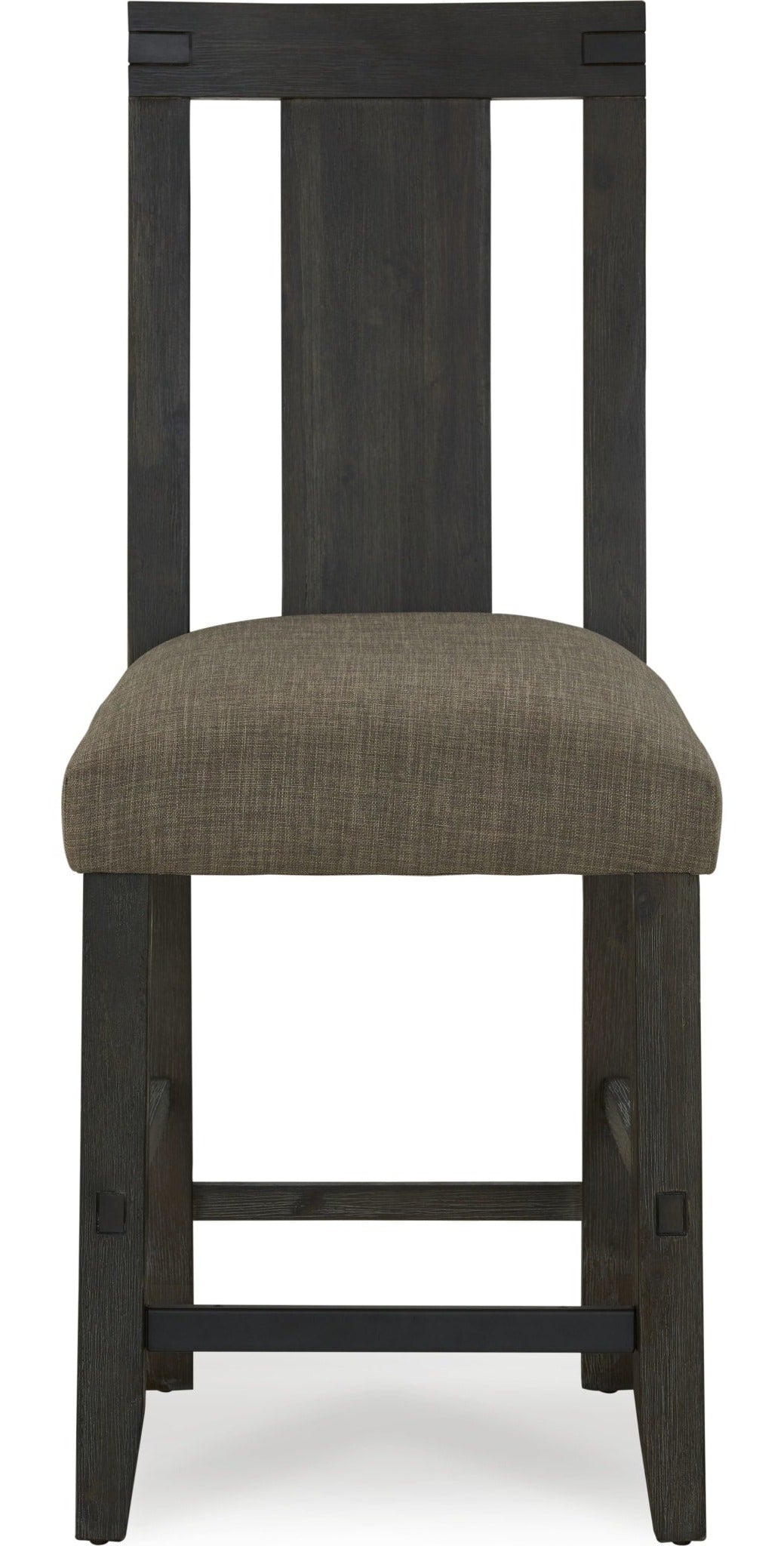 Meadow Solid Wood Counter Stool in Graphite — on a white background