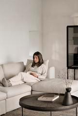Mellow 3 Seater Sofa With Ottoman Ethnicraft