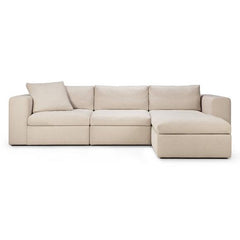 Mellow 3 Seater Sofa With Ottoman Ethnicraft