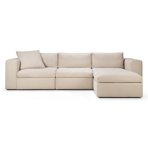 Mellow 3 Seater Sofa With Ottoman Ethnicraft