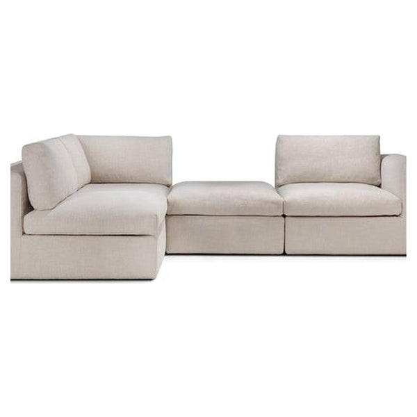Mellow 4-Piece Open Back Sectional Ethnicraft