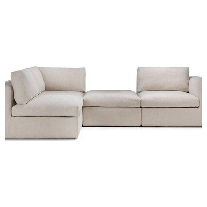 Mellow 4-Piece Open Back Sectional Ethnicraft