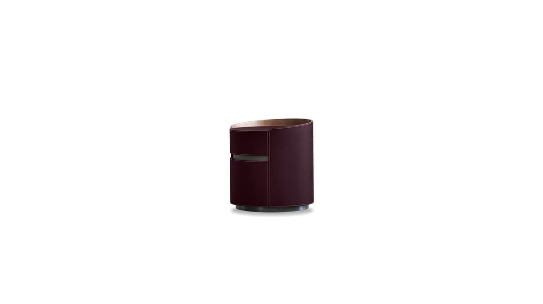 MERC Side Table Round Cherry Cola