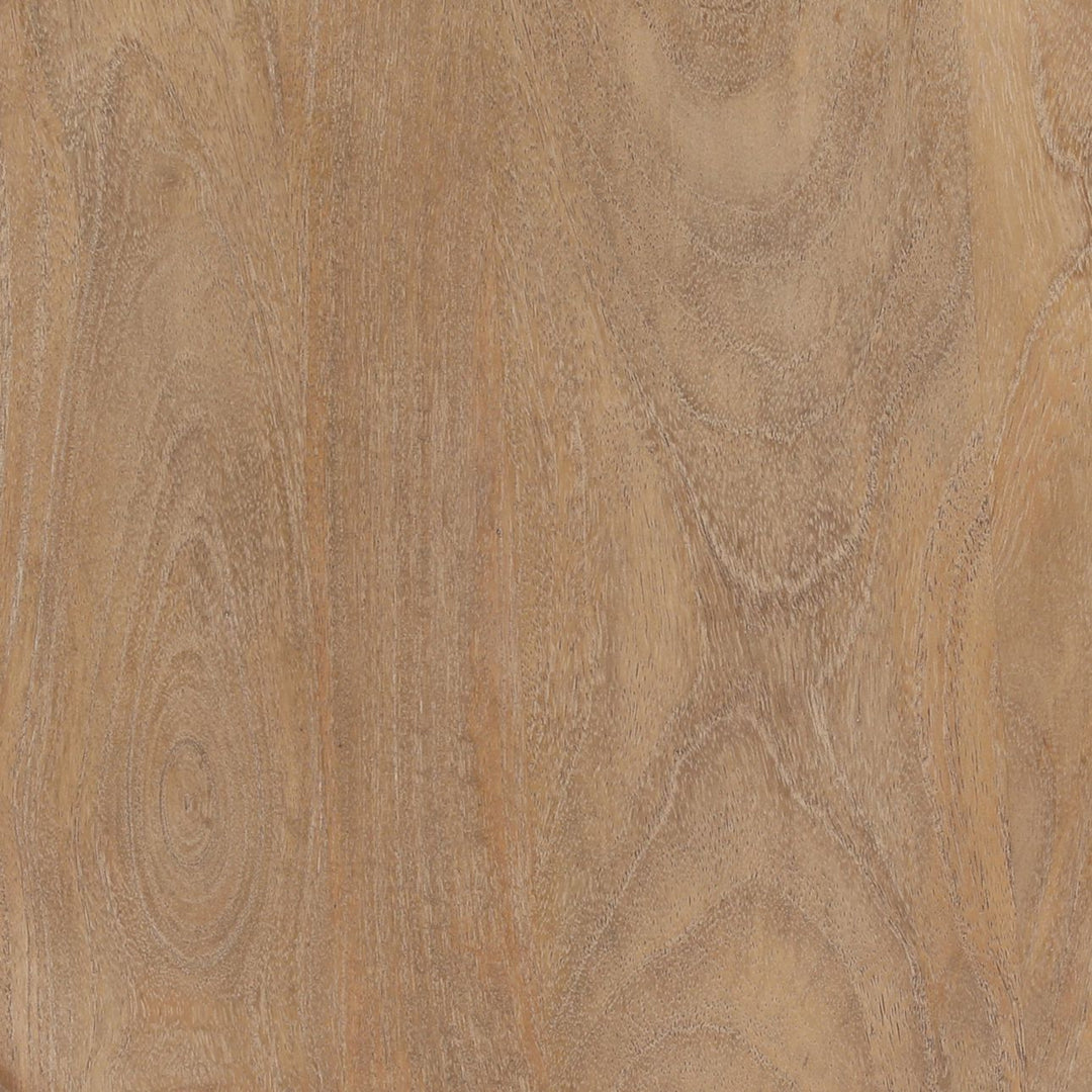 Mercer Mango Wood Side Table, detail 1 view