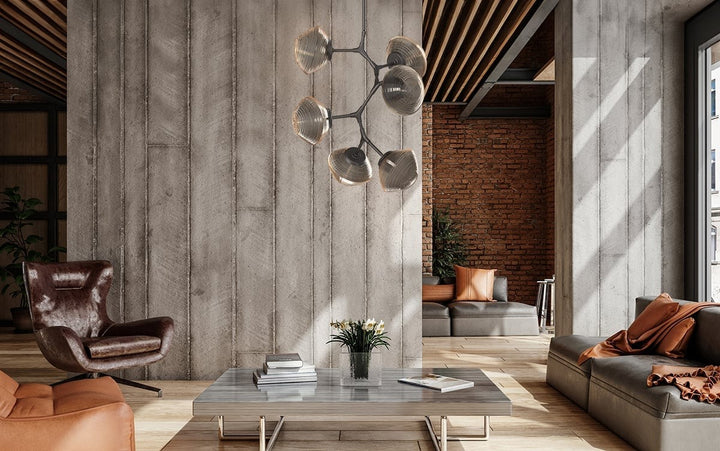 Mesa Modern Vine Chandelier by Hammerton Studio in a styled interior