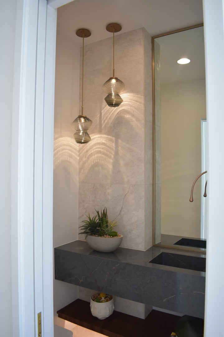 Mesa Pendant by Hammerton Studio in a styled interior