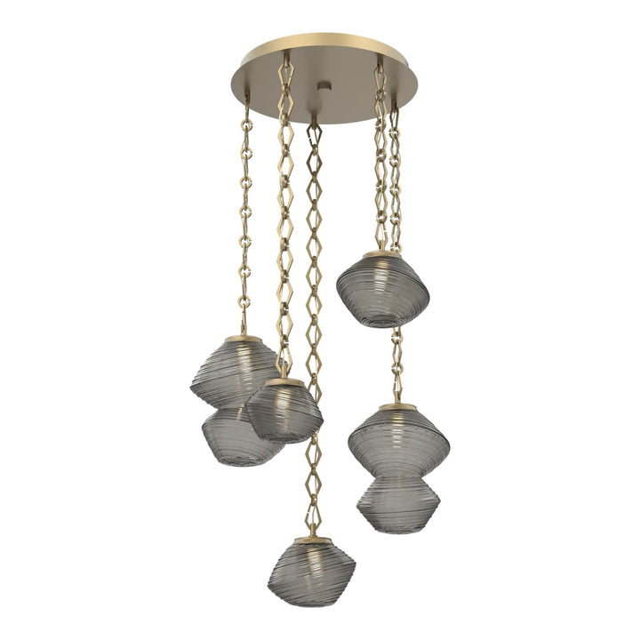 Mesa Round Pendant Chandelier by Hammerton Studio on Diamond Chain