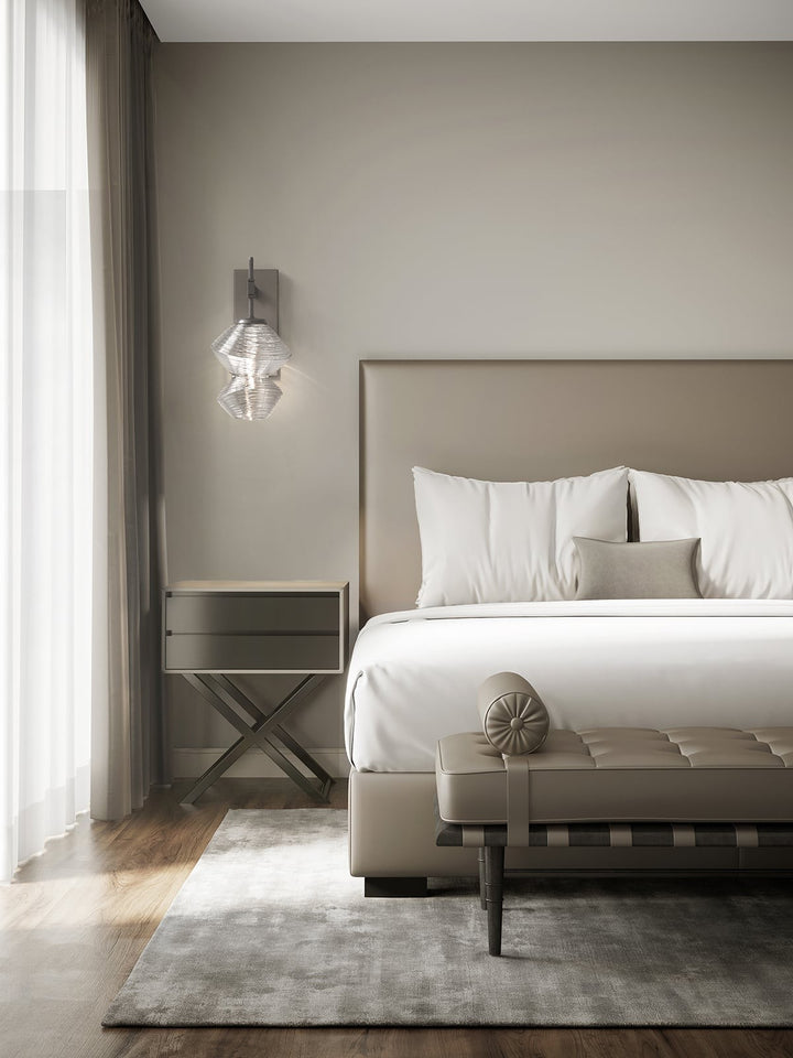 Mesa Sconce by Hammerton Studio in a styled interior
