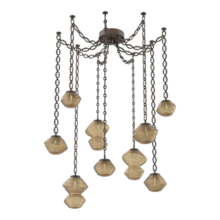 Mesa Swag Chandelier by Hammerton Studio on Oval Chain