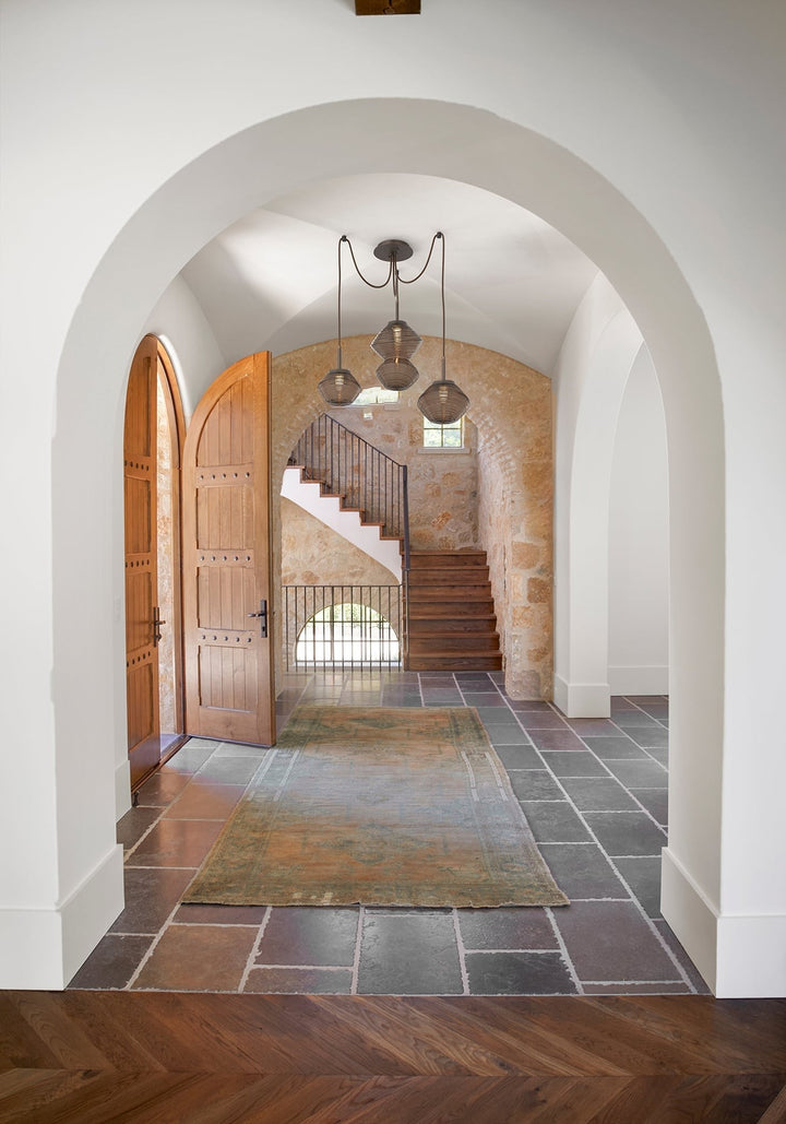 Mesa Swag Chandelier by Hammerton Studio in a styled interior
