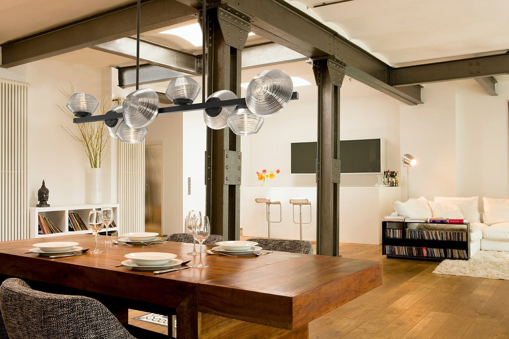 Mesa Twisted Branch Chandelier by Hammerton Studio in a styled interior