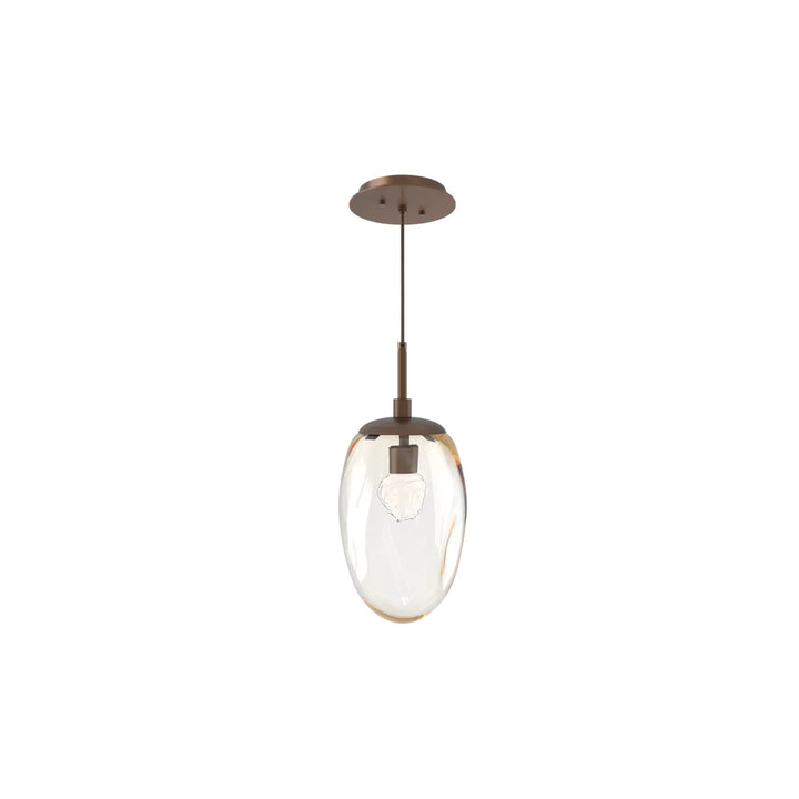 Meteo Pendant by Hammerton Studio – LED in Burnished Bronze on adjustable cord