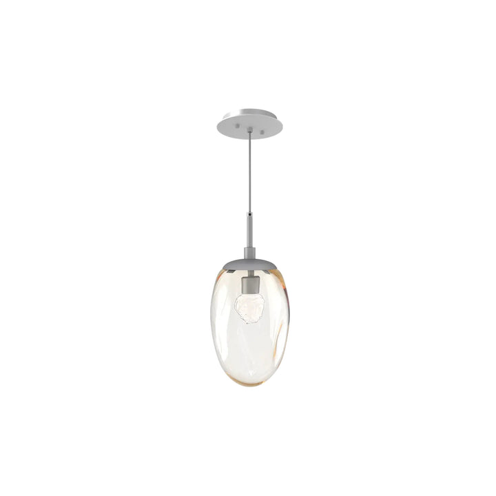 Meteo Pendant by Hammerton Studio – LED in Classic Silver on adjustable cord