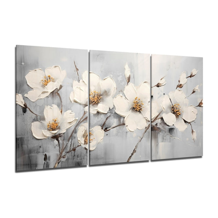 Daisies Glass Wall Art Insigne