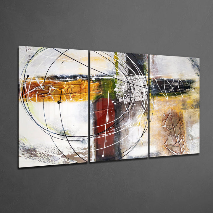 Here Glass Wall Art.
