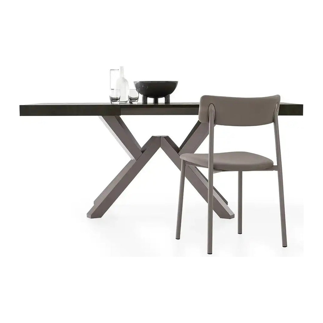 Mikado Extendable Dining Table by Connubia, white background