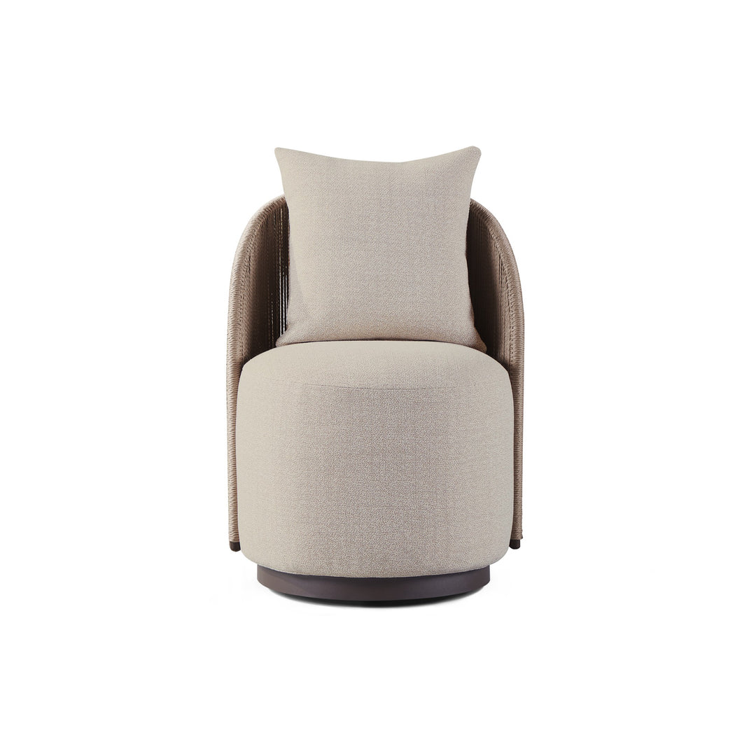 Milan Swivel Dining Chair by Harbour