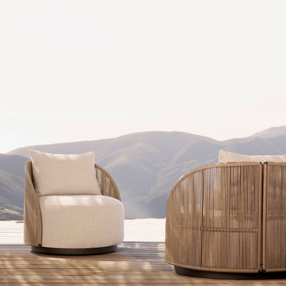 Milan Swivel Lounge Chair by Harbour lifestyle 1
