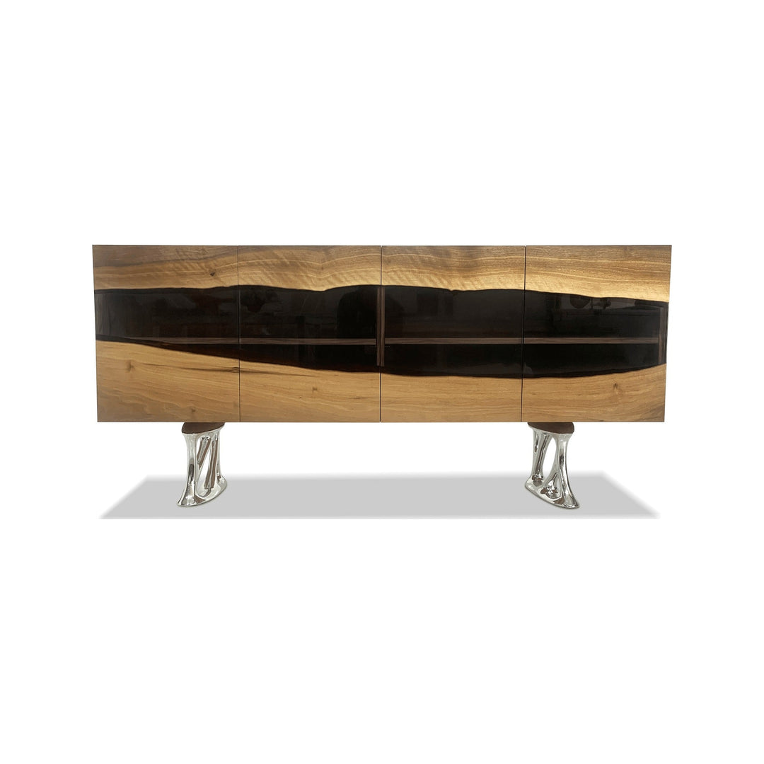 Milon Walnut Credenza Arditi Collection