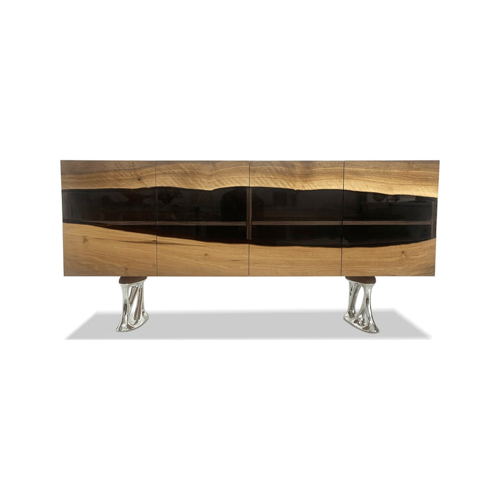 Milon Walnut Credenza Arditi Collection