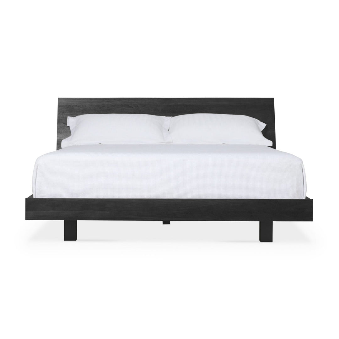 Mira Bed — front view, black