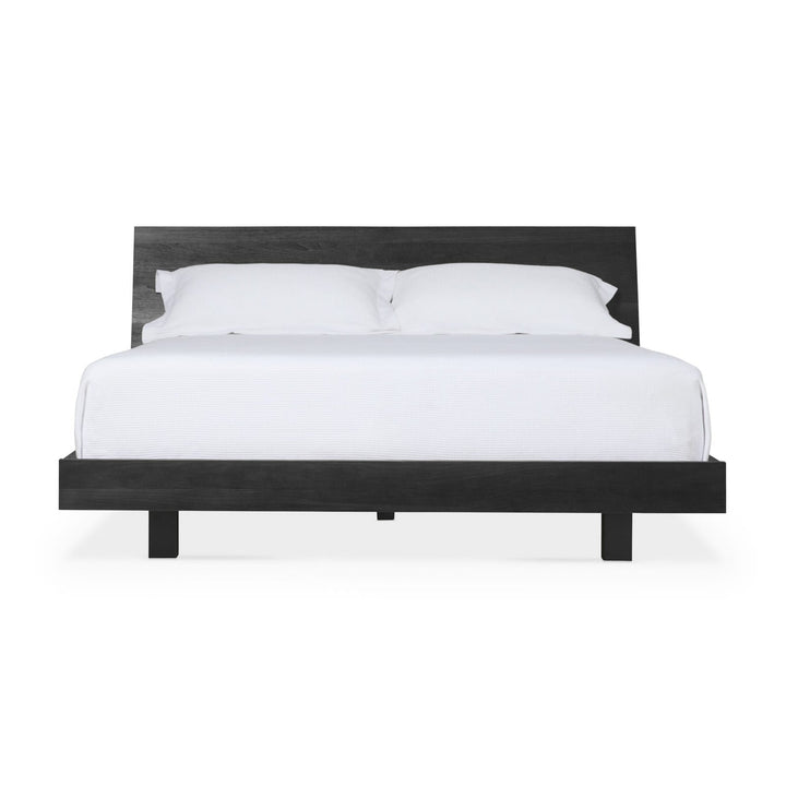 Mira Bed — front view, black