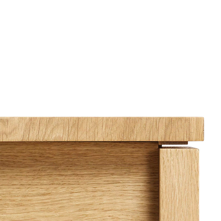 Miri Dining Table — corner detail