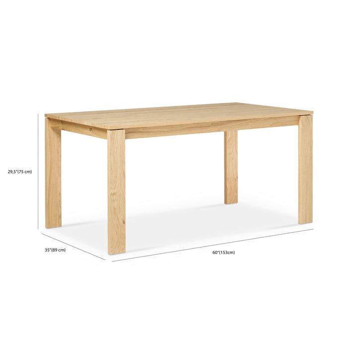 Miri Dining Table — dimensions