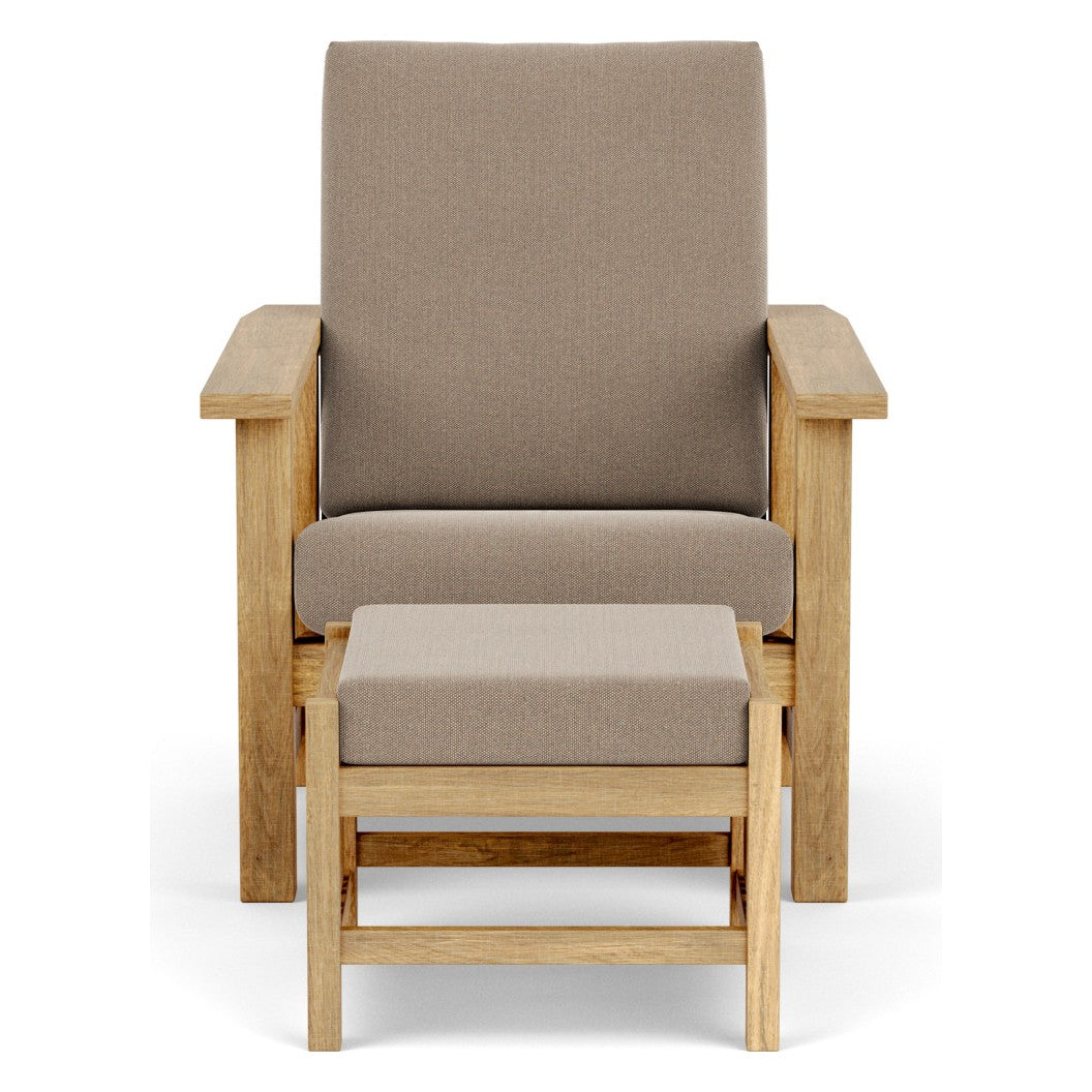 Mission Reclining Armchair by Barlow Tyrie, white background