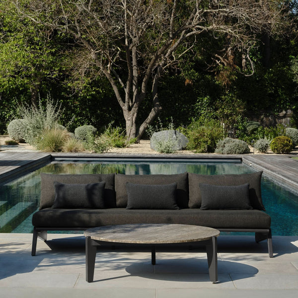 MLB Aluminum 3 Seat Armless Sofa by Harbour lifestyle 1