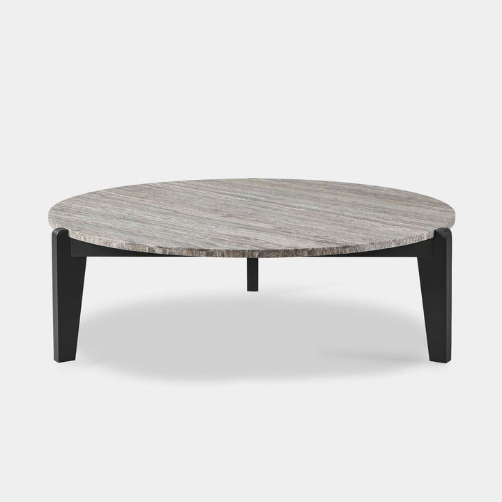 MLB Aluminum Round Coffee Table by Harbour detail view 1