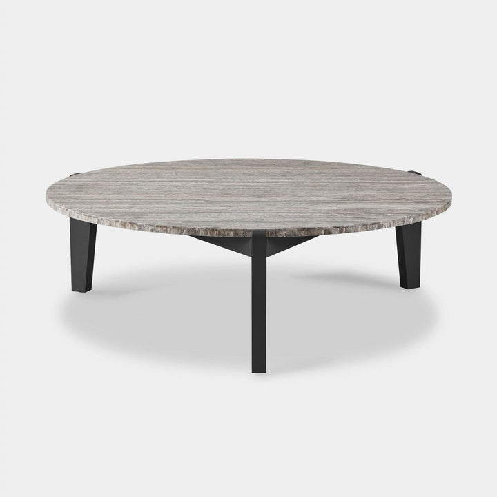 MLB Aluminum Round Coffee Table by Harbour detail view 2