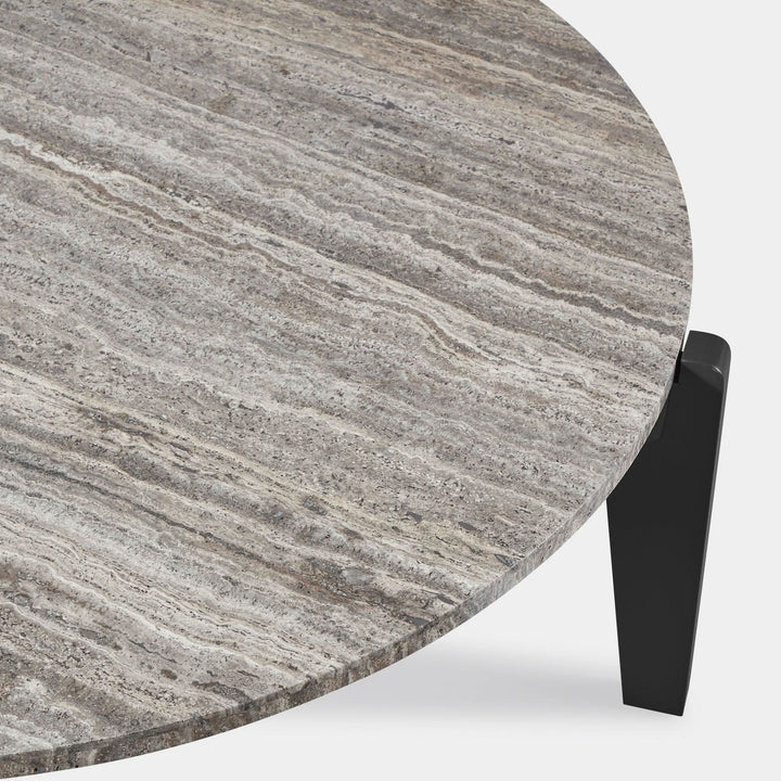 MLB Aluminum Round Coffee Table by Harbour detail view 3