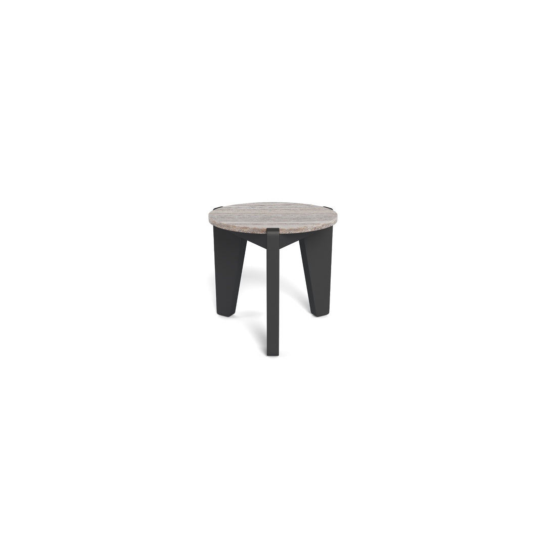 MLB Aluminum Round Side Table by Harbour