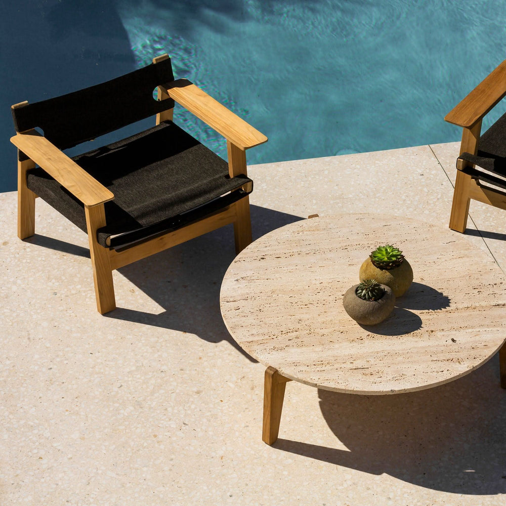 MLB Teak Lounge Chair by Harbour lifestyle 1