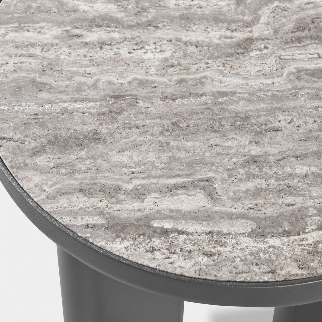 Moab Round Side Table by Harbour lifestyle 2