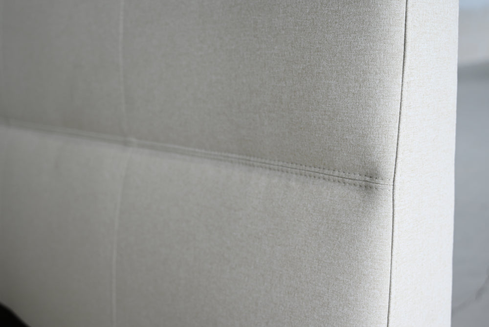 Mobital Reve upholstered bed in Ivory, additional supplier view